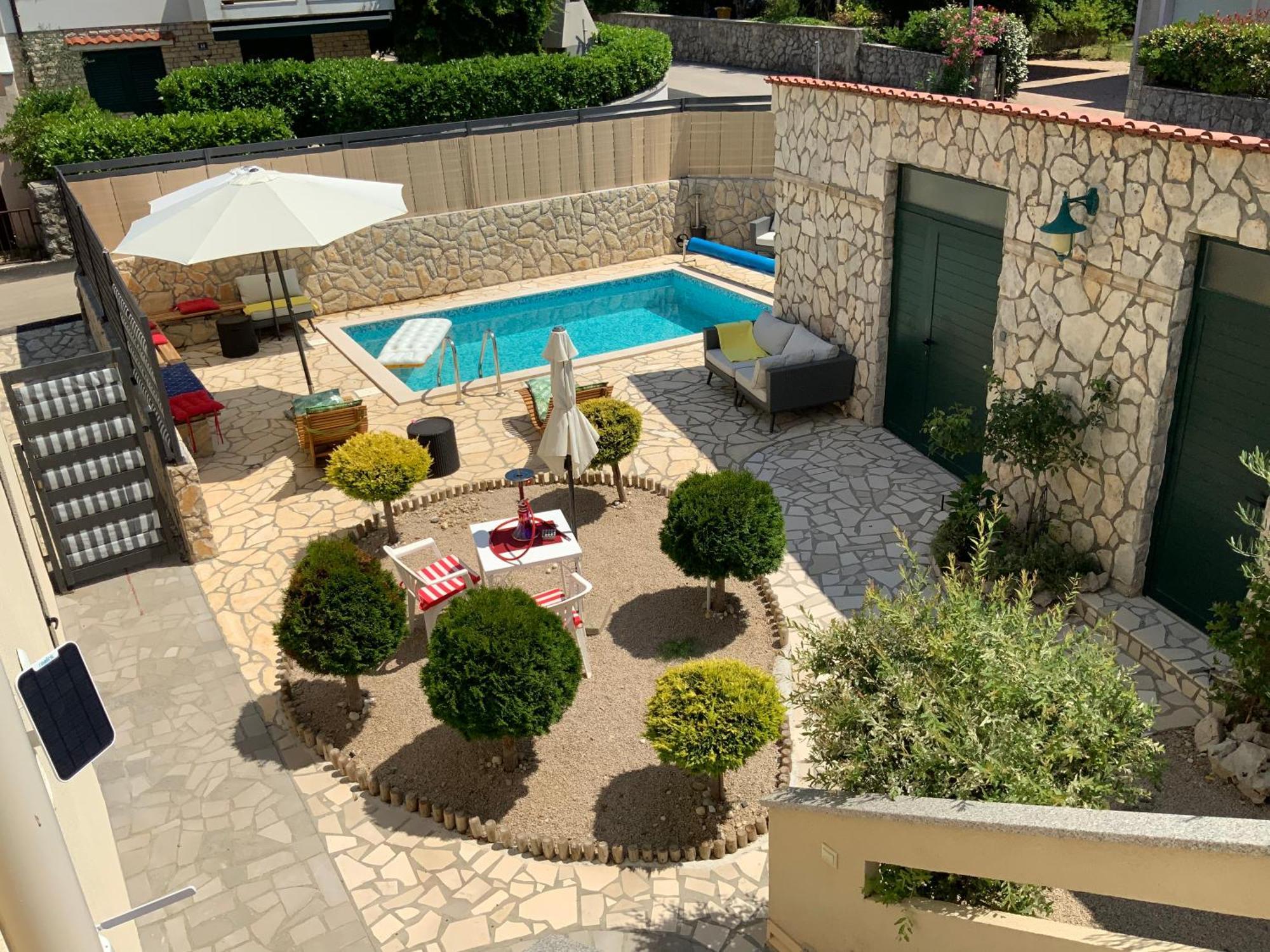 Villa Evamar, Island Krk Punat Extérieur photo